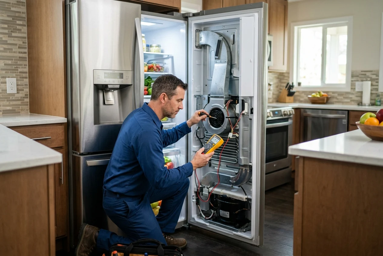 Refrigerator Fan Diagnostics in Sharjah